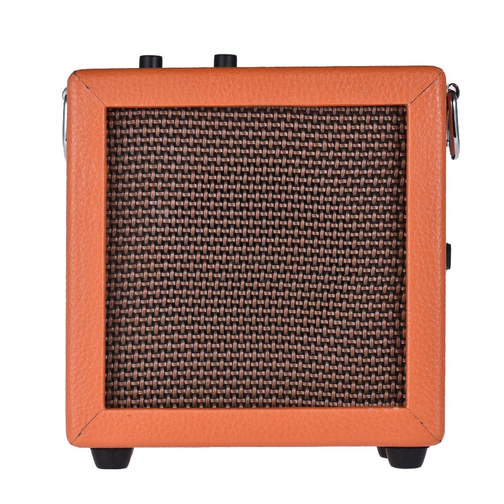 Amplificador de ukelele para bajo de guitarra con batería de alta sensibilidad, 3 W, 9 V, con control de tono de volumen