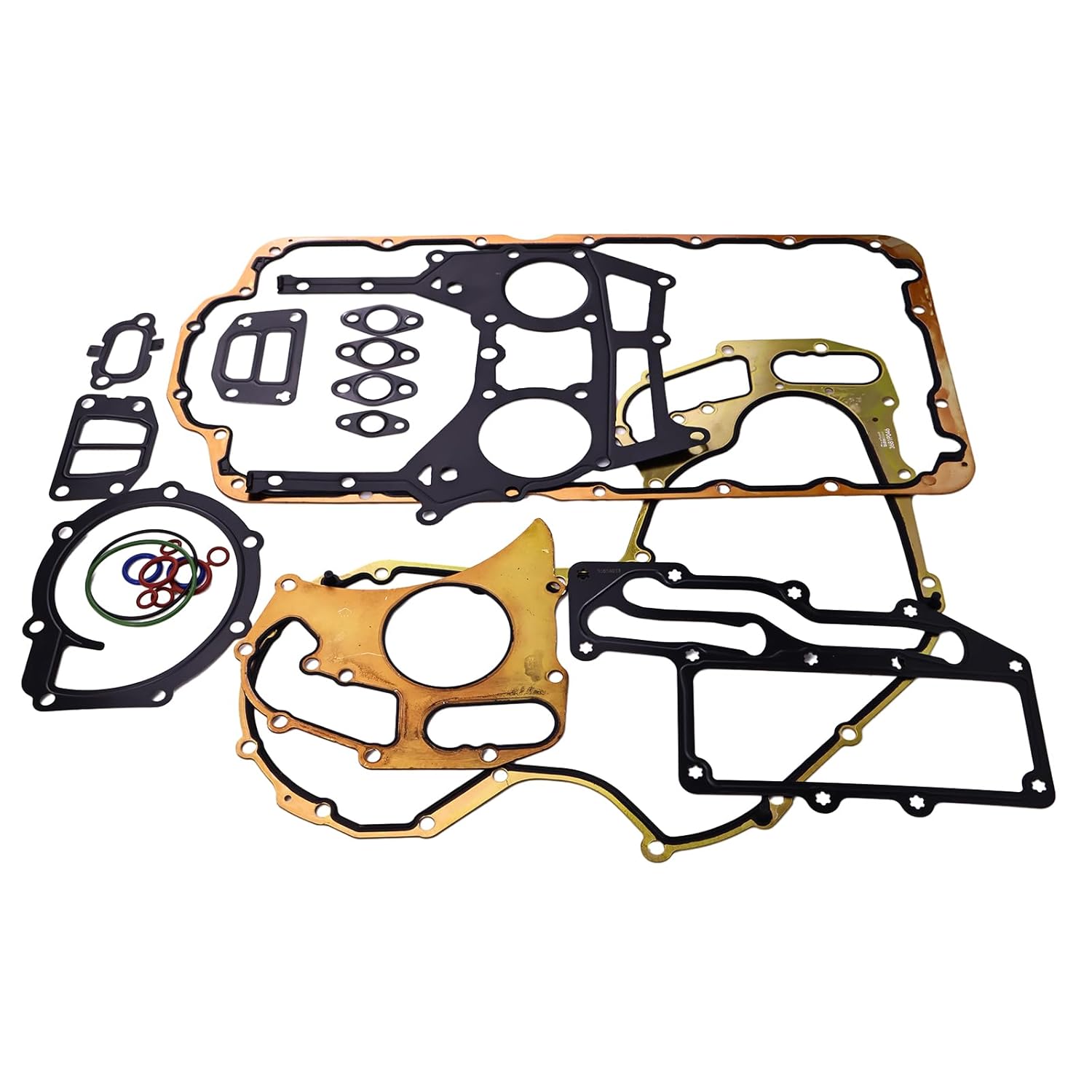 FridayParts Bottom Gasket Kit U5LB0382 U5LB0376 Compatible for Perkins Engine 1104C-44 1104C-44T 1104C-44TA 1104C-E44T 1104C-E44TA Replacement