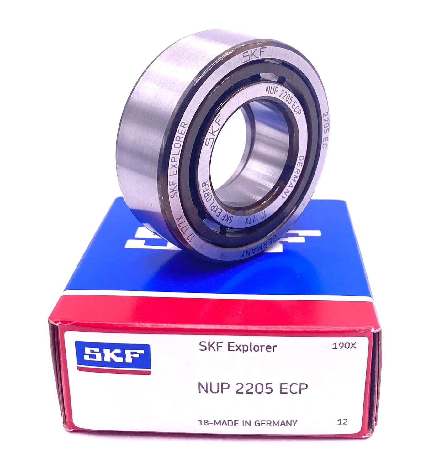 SKF Germany Nup 2205 ECP Cylindrical Roller Bearing NUP2205 ECP 25x52x18 mm