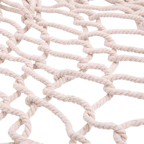 Miniatura 8 de Hamaca para exteriores con carga de 250 libras, columpio para silla de airecielo para interiores, exteriores, color beige