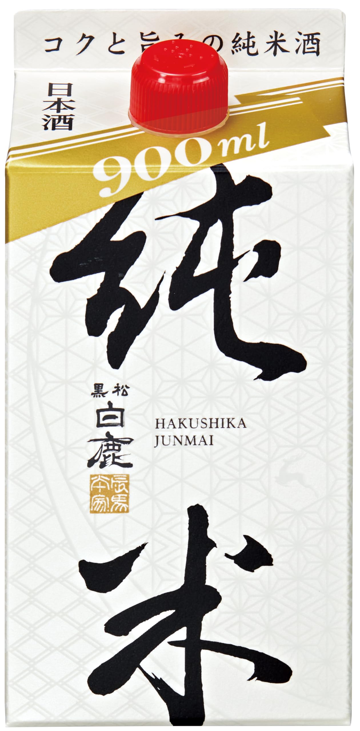 Amazon.co.jp: 黒松白鹿 純米 [ 日本酒 兵庫県 900ml ] : 食品・飲料・お酒