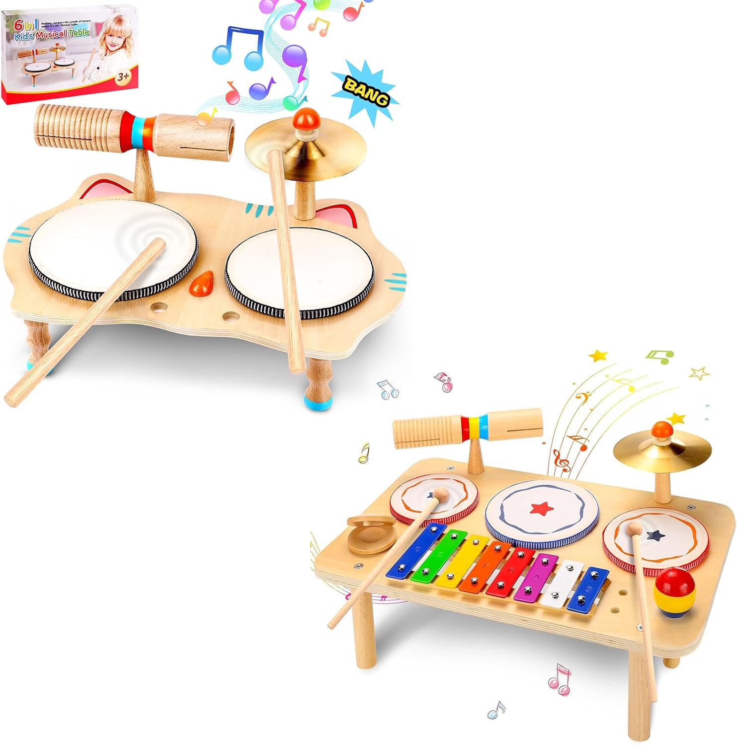 WINGYZ Toddler Drum Set(2 Pack)