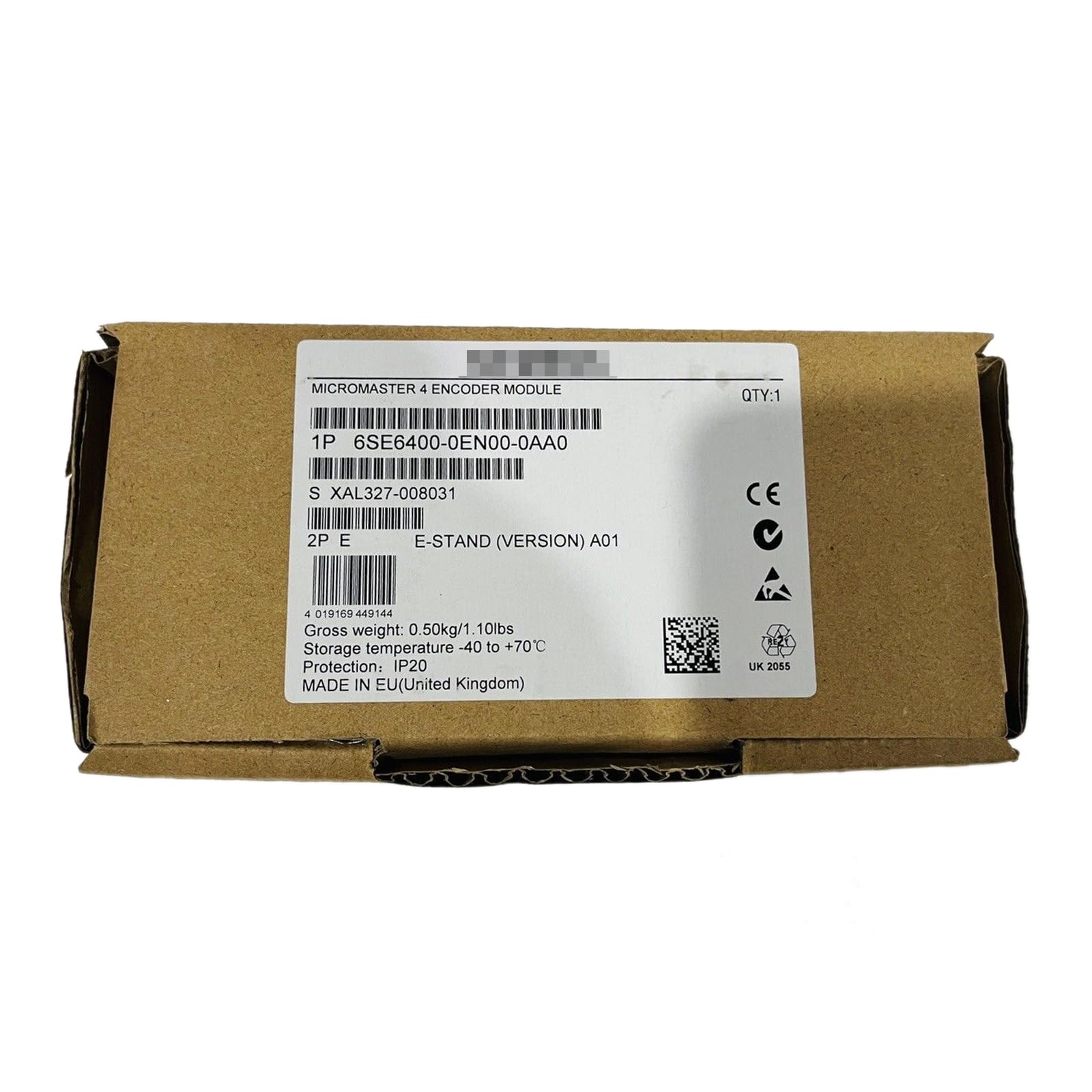 6SE6400-0EN00-0AA0 module neuf sous boîte d'origine Siemens Micromaster