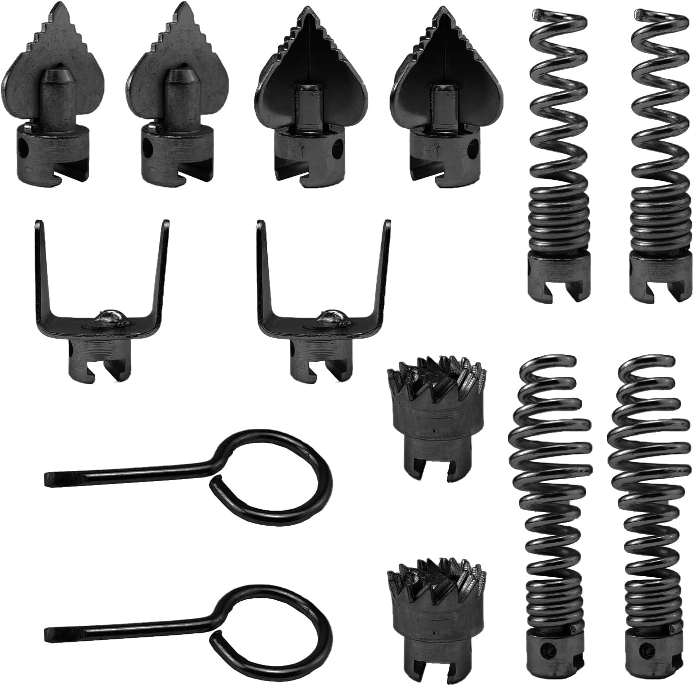 Drain Cleaner Combination Cutter Head Set, 16mm Pipeline