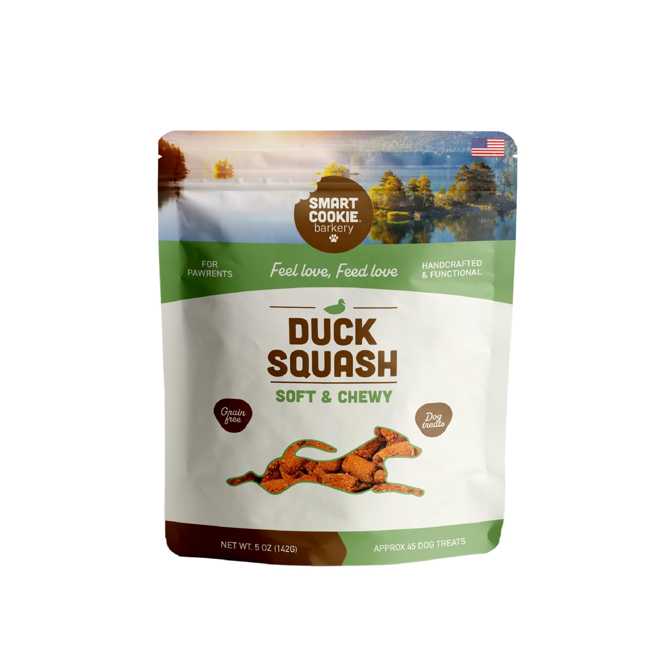 Smart Cookie Healthy Soft Dog Treats Duck and Squash