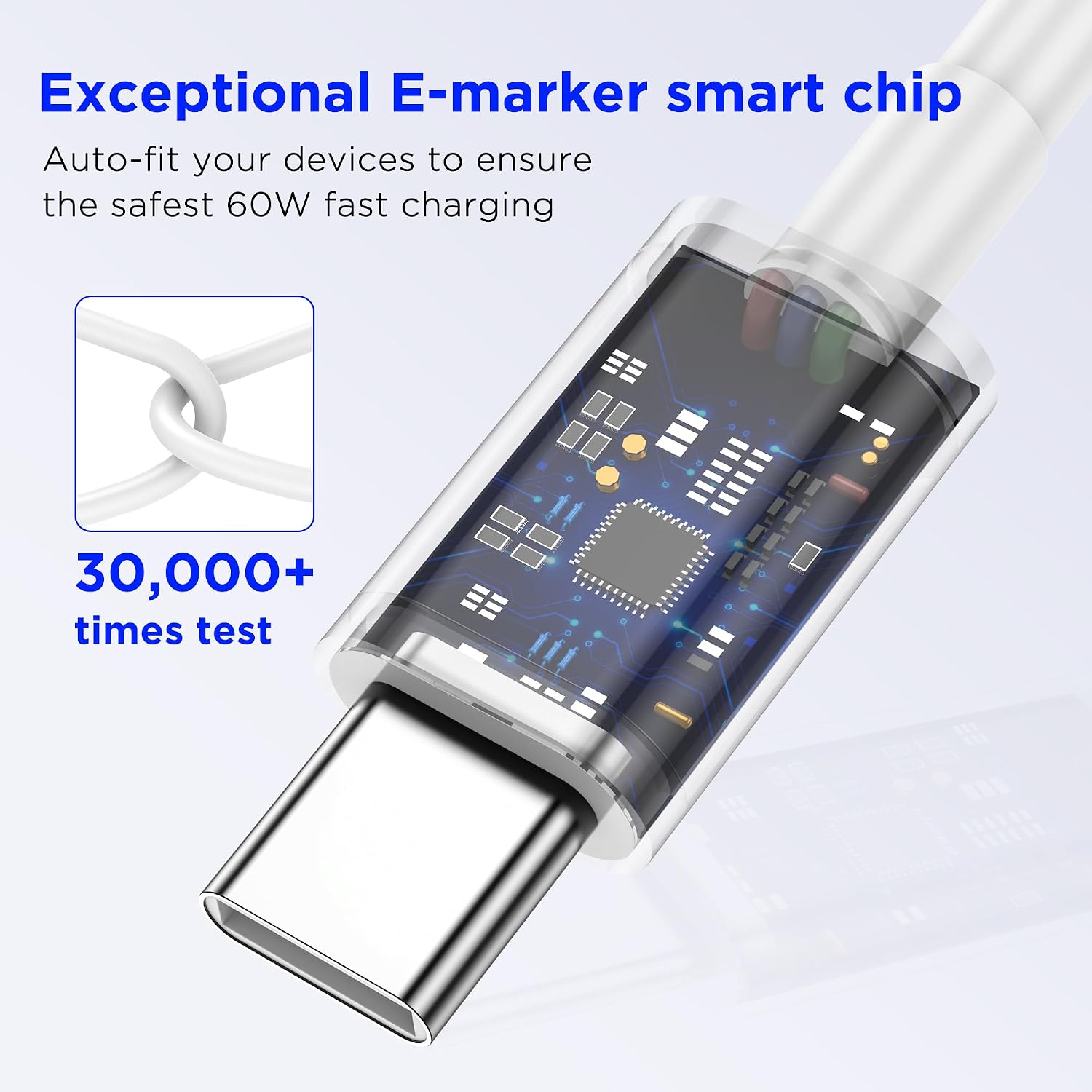 iPhone 16 15 Charger Fast Charging,20W Apple iPad USB C Fast Charger,2Pack 10ft USB C Wall Charger Block for iPhone 16/16 Pro/16 Pro Max/15/15 Plus/15 Pro/15 Pro Max, iPad Pro/Mini, MacBook image 2