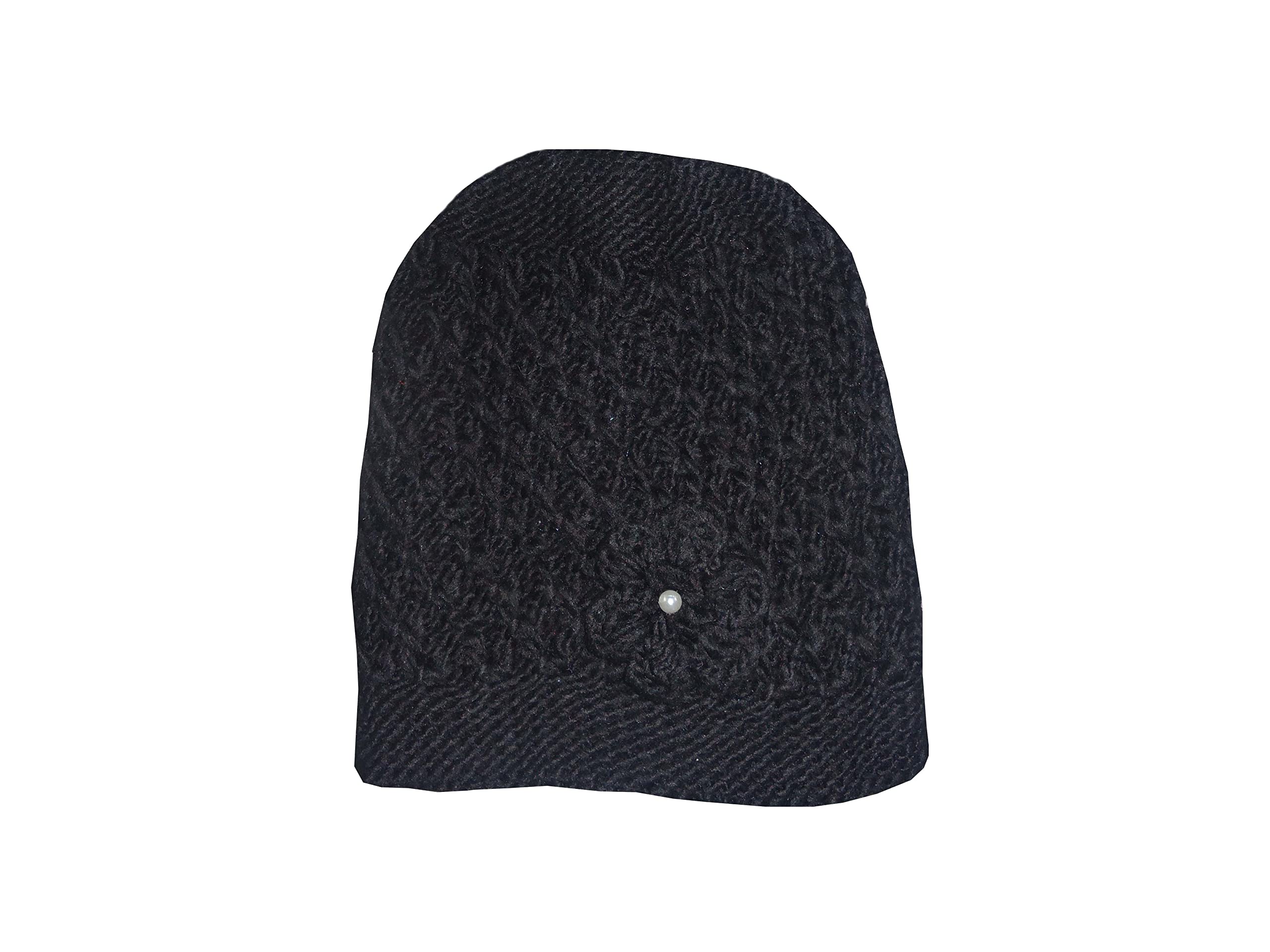 Woolen Knitted Beanie Cap for Women