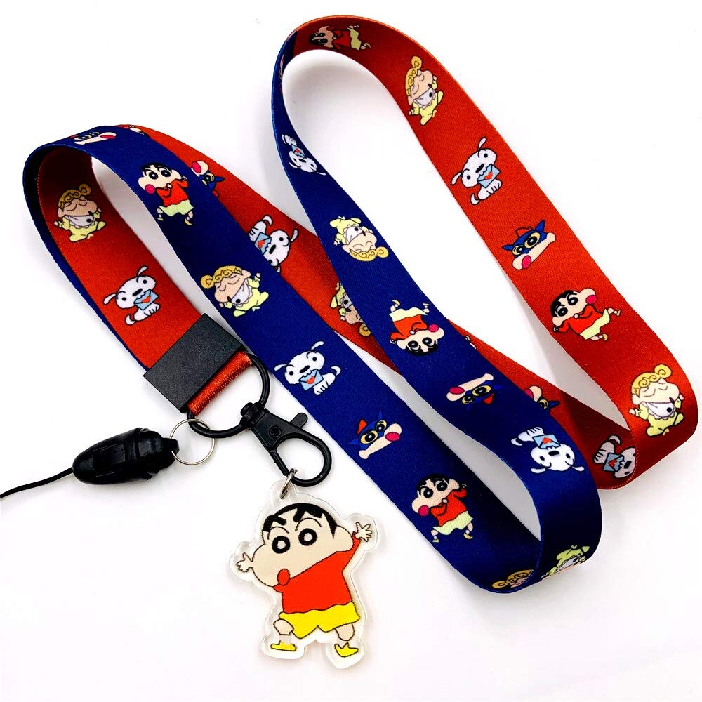 Buy RedDoor_Hill 2 Style Anime Crayon Shinchan Cute Kawaii Lanyard