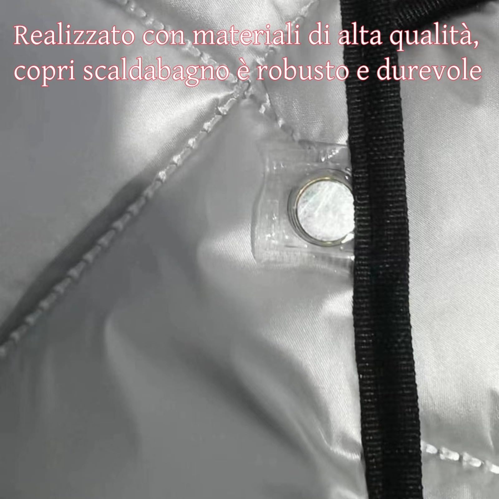 Copertura rinforzata per scaldabagno | Copertura protettiva impermeabile per caldaie e riscaldatori | Copertura isolante da gelo, pioggia e polvere | Durevole all'aperto per patio