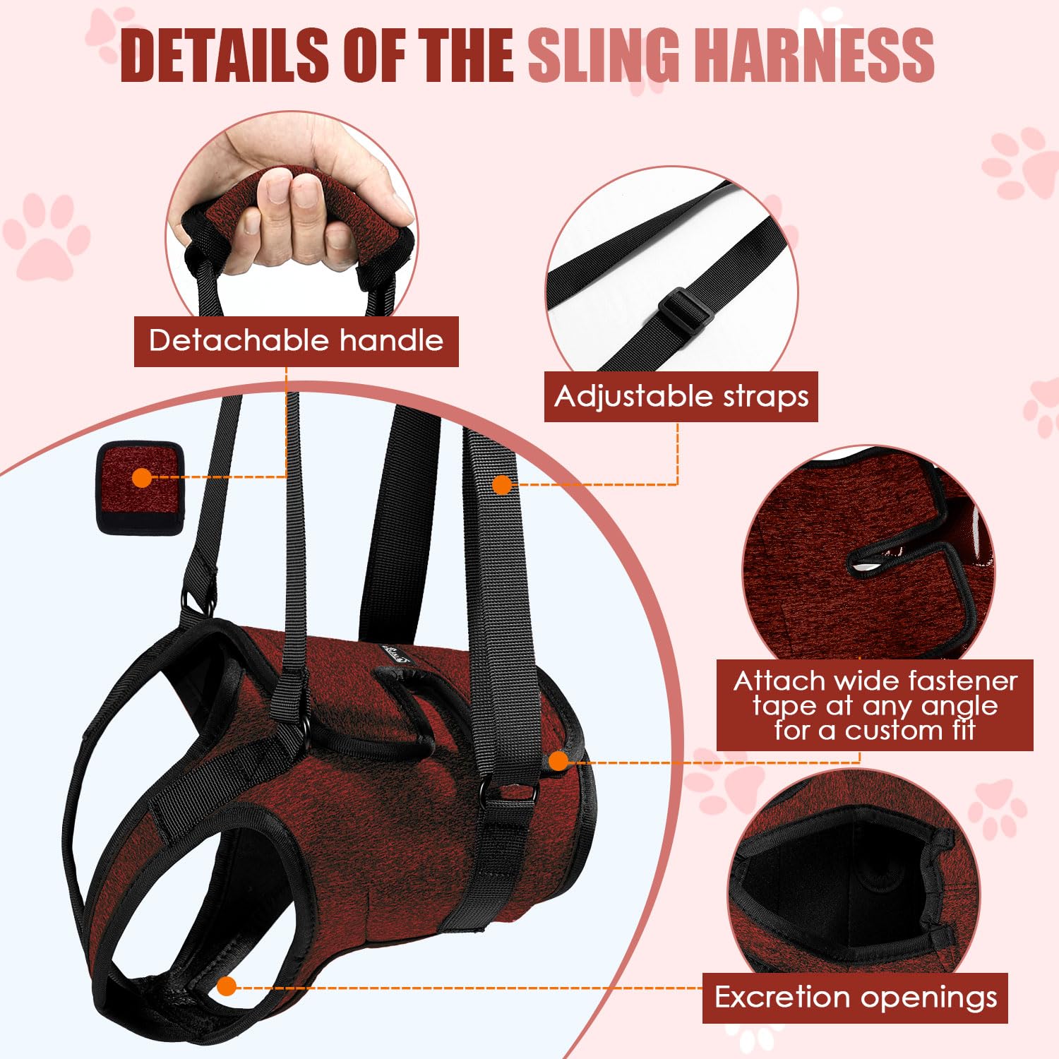 SlowTon Dog Lifting Harness - Image 3