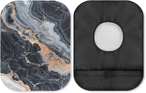 Miniatura 21 de Fundas para bolsas de ostomía suaves y elásticas para bolsas de colostomía para mujeres y hombres, para bolsa de ileostomía, control de olores