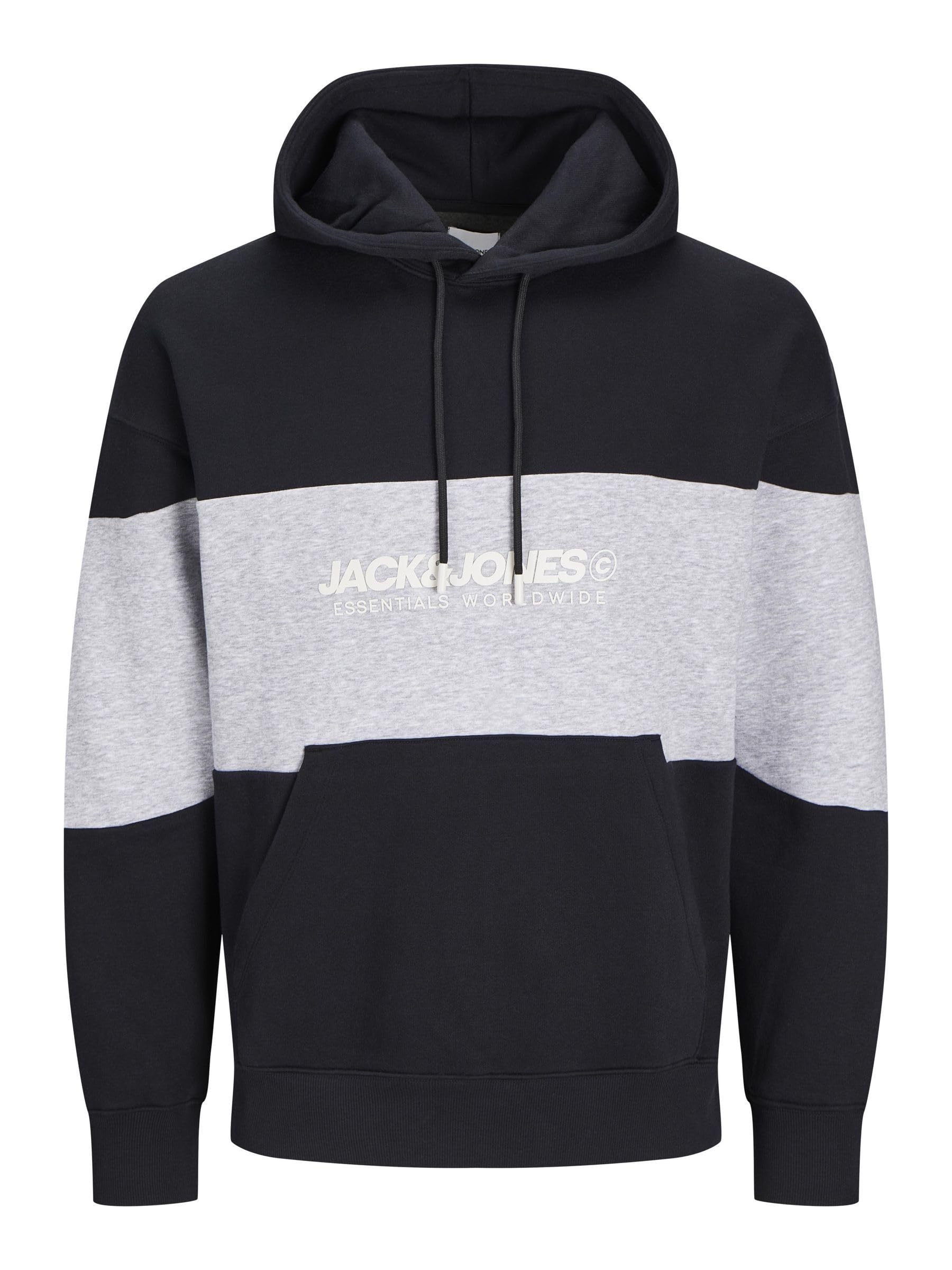 Jack & Jonesmens LEGACY BLOCKING SWEAT HOOD Plus Sweatshirt