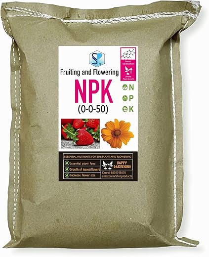 Shiviproducts npk 0-0-50 for Fruiting and Flowering for Gardening (2.8 Kg) | Essential Plant Food Growth Hormone