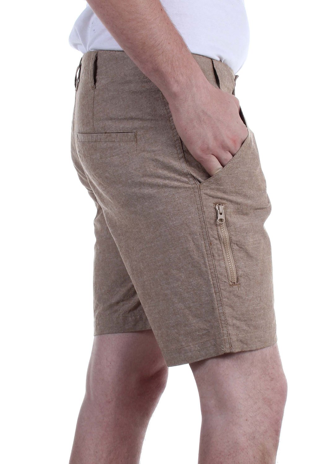 Woolrich - Herren Chicorée Shorts, 28, Khaki