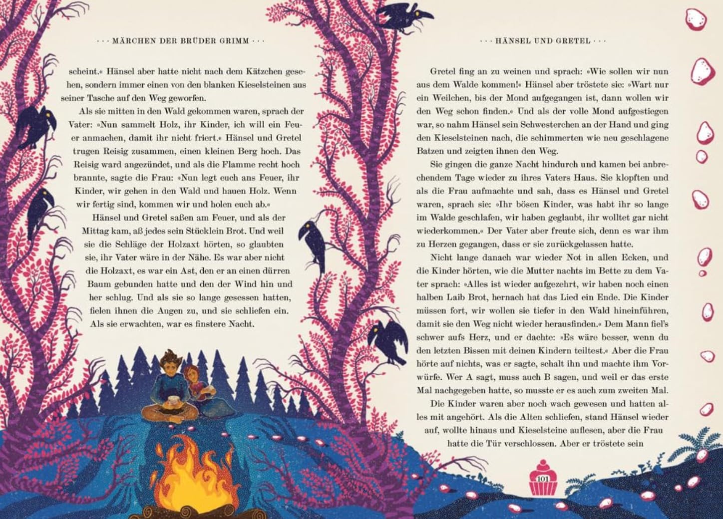 Kinderklassiker Bücher Bundle – "Die Schöne und das Biest" & "Schneewittchen und andere Märchen der Brüder Grimm" – MinaLima Schmuckausgabe – Märchenbuch Set – inkl. 2 exklusive Postkarten