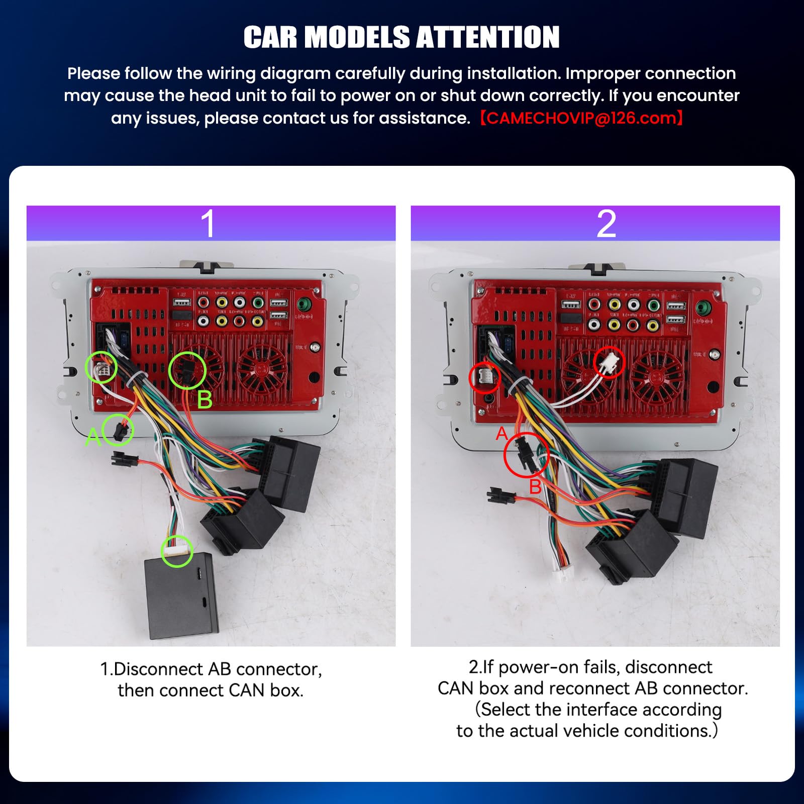 CAMECHO Odtwarzacz samochodowy z CarPlay dla VW Golf 5 i 6 oraz Polo z Android Auto ekranem dotykowym IPS 7 cali 2 Din radio FM AM RDS Bluetooth MirrorLink dwa porty USB SWC i Canbus