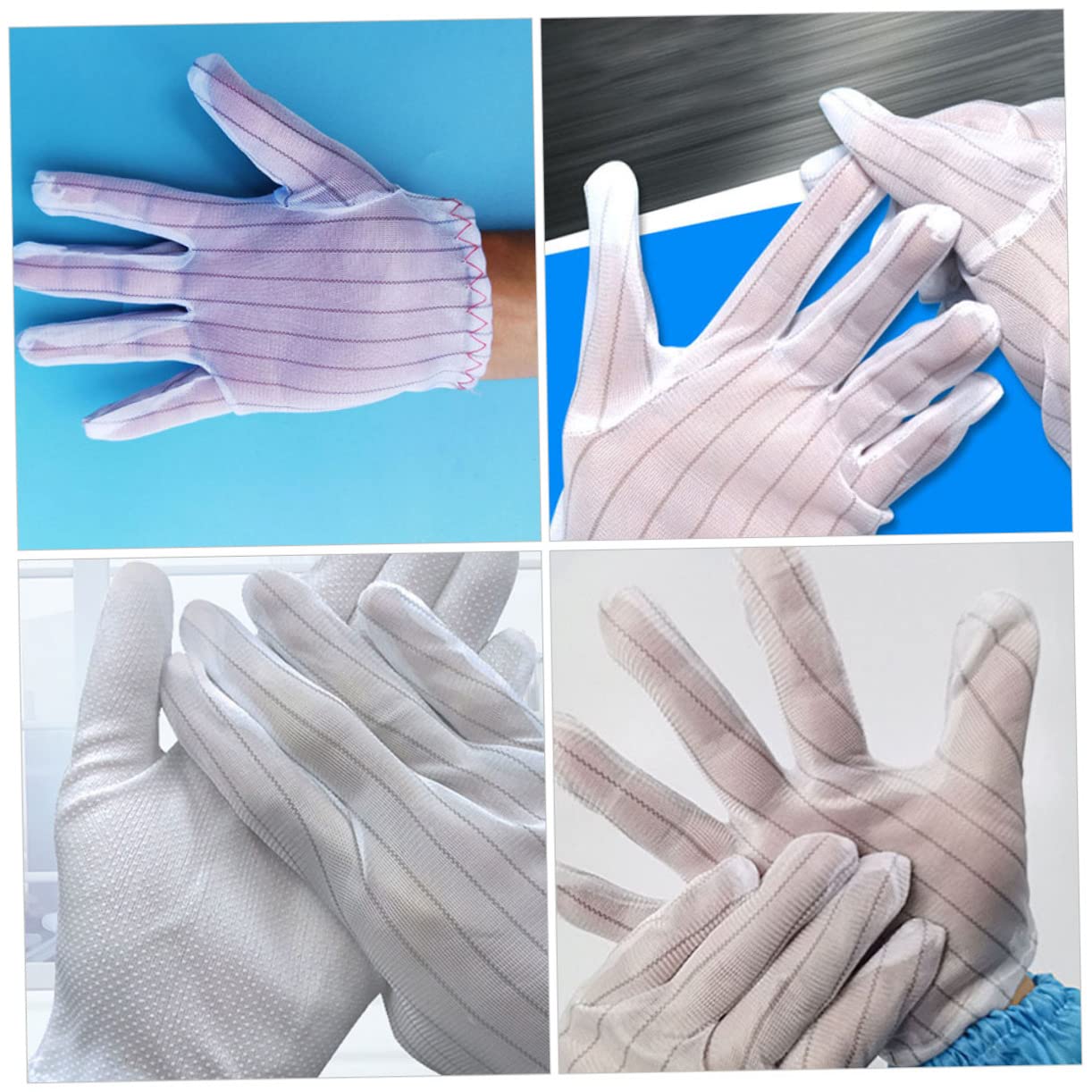 DOITOOL 50 Pares De Guantes Antiestáticos Guantes Electrónicos De Reparación Antiestáticos Antiestáticos Para Instalación Electrónica Trabajo En Fábrica De Electrónica