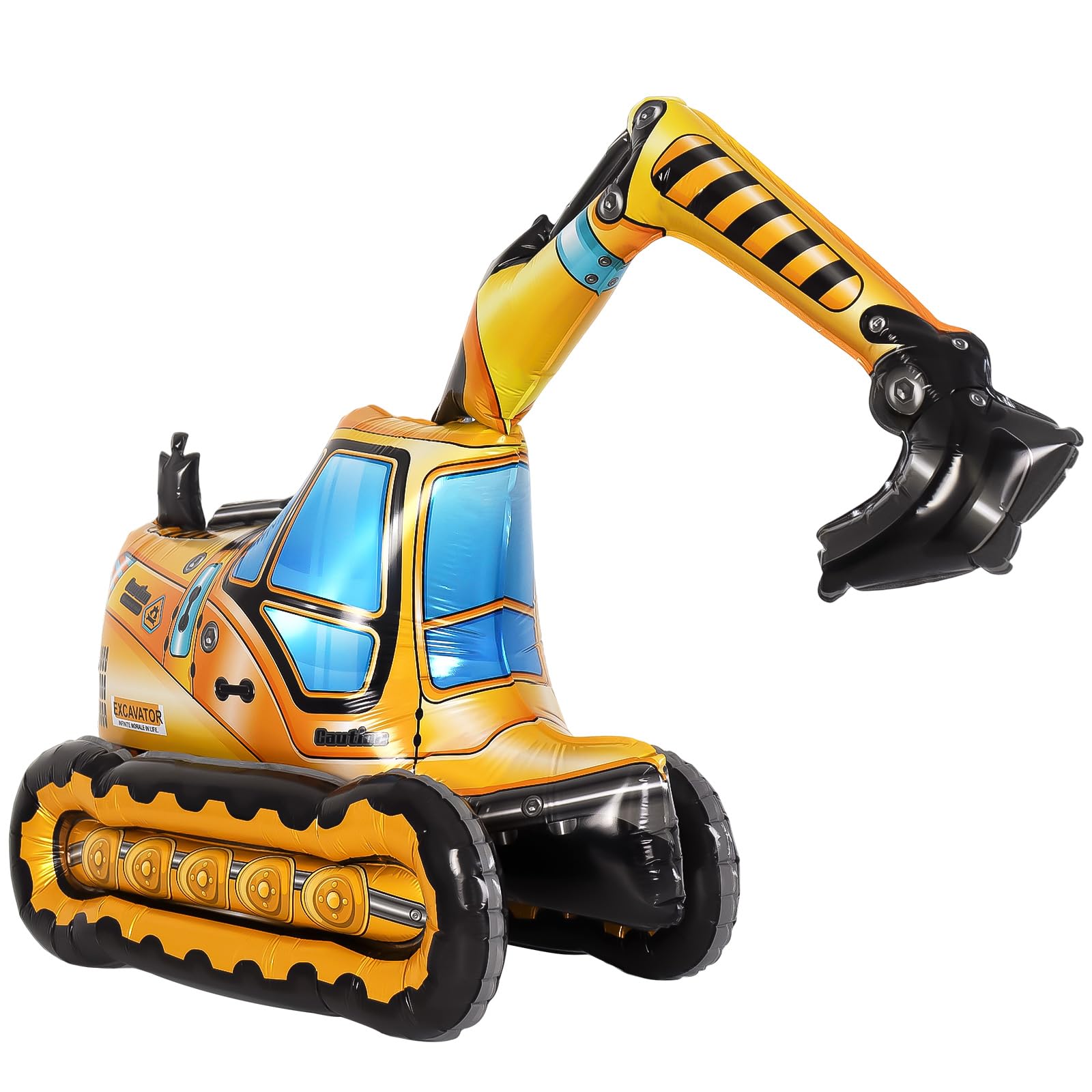 Amazon | YOTHORN 自立式4Dホイル構造バルーン 大型ショベルバルーン