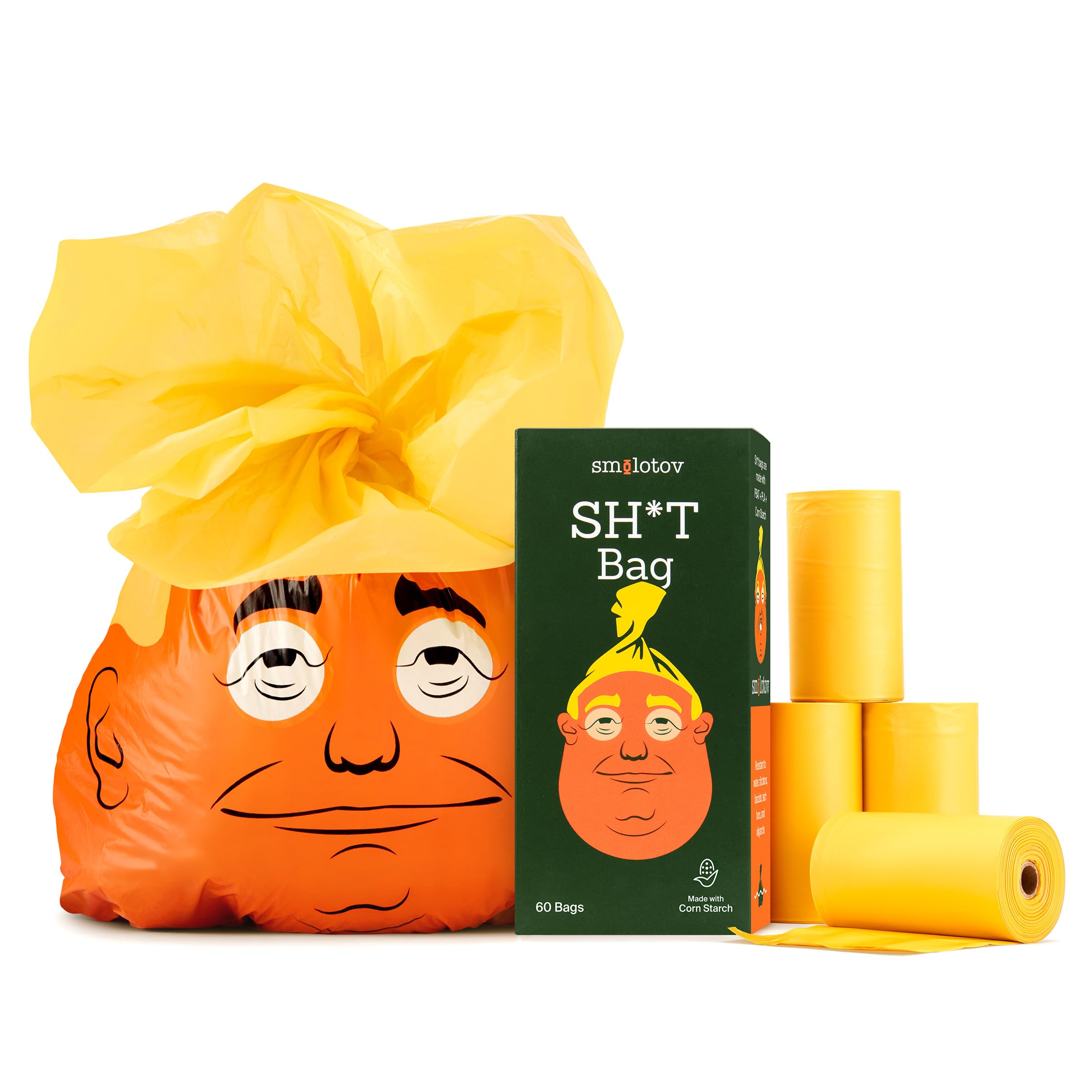 Amazon.com : Smolotov Premium Dog Poop Bags, The Original & Viral