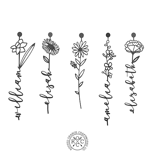 Miniatura 4 de Birth Month Flowers - 3 pack - Home Decor Family Mothers Day Wall Decor Family Sign Wall Decor Wall Decor Family Sign Mothers Day Gifts for Mom