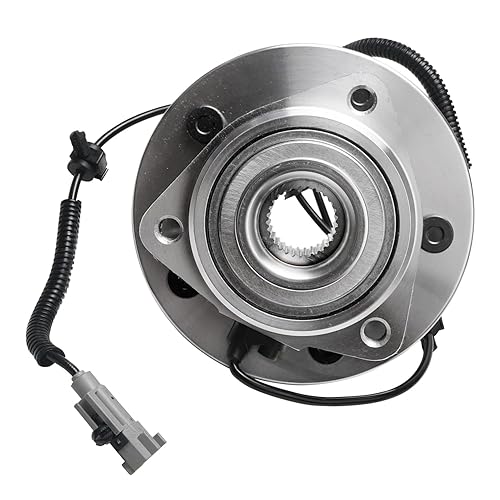 Miniatura 655 de Detroit Axle - Conjunto de cubo de rodamiento de rueda delantera para Nissan Altima 02-06 (3.5L V6)/Maxima 00-08, INFINITI I30 00-01/I35 02-04 5