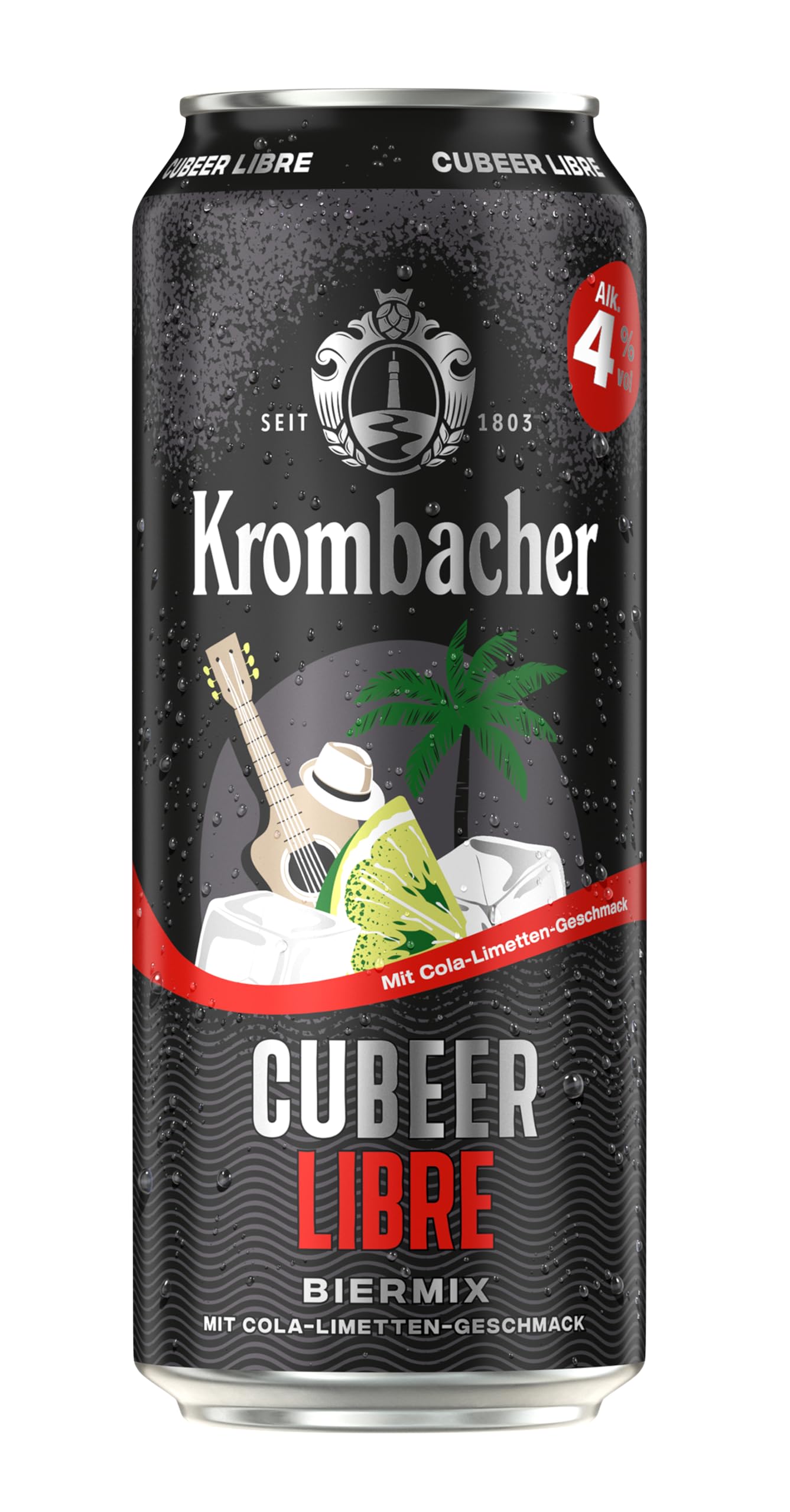 Krombacher Cubeer Libre Biermix 24er Dosentray