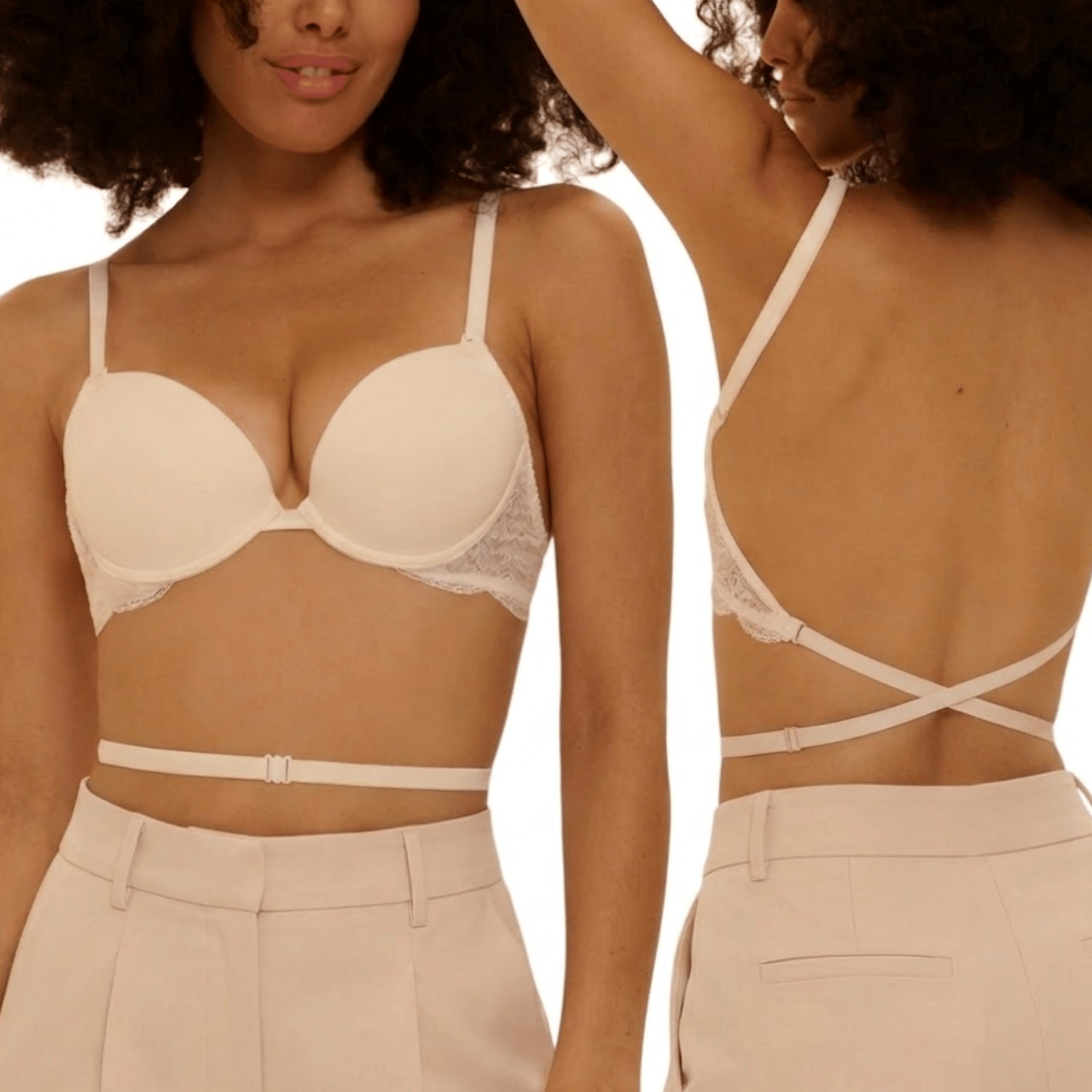 Simone Perele - Multi-Position Backless Bra - Underwired Bra with Seamless Cups - Invisible Under Any Outfit