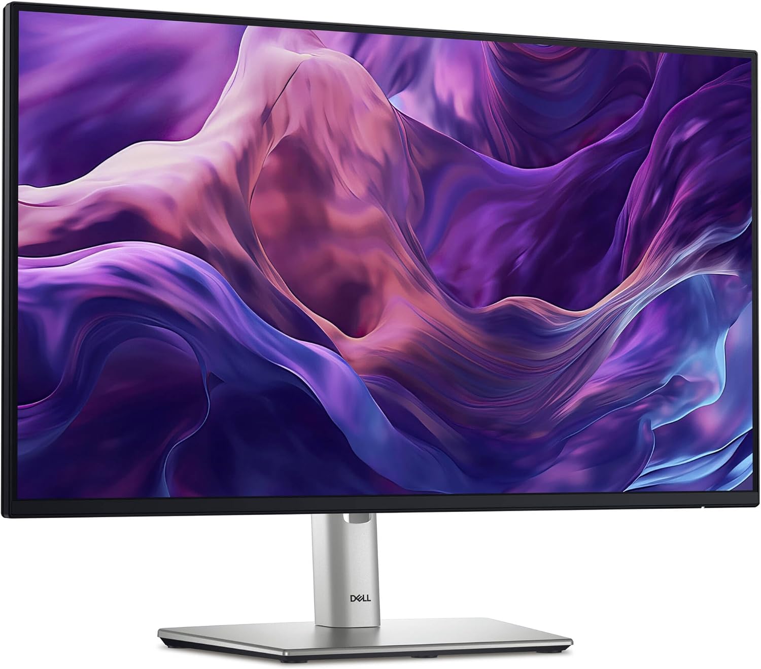Dell PRO 24 Plus 24" FHD IPS Monitor with 4-Way Adjustability - Tilt/Swivel/Pivot/Height, Anti-Glare, Flicker Free, 250 nits Brightness, VESA Mount, Displayport, HDMI, Black/Silver (P2425H)