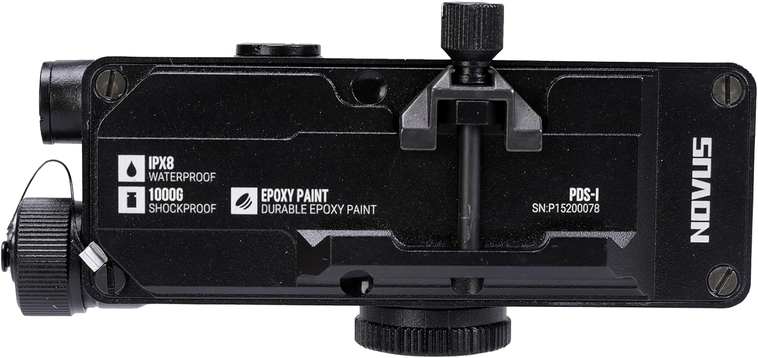 PDS1 25mm Prism Dot Sight, 2 MOA Dot & 60 MOA Circle Reticle, Black, PDS-01-RC-BLK