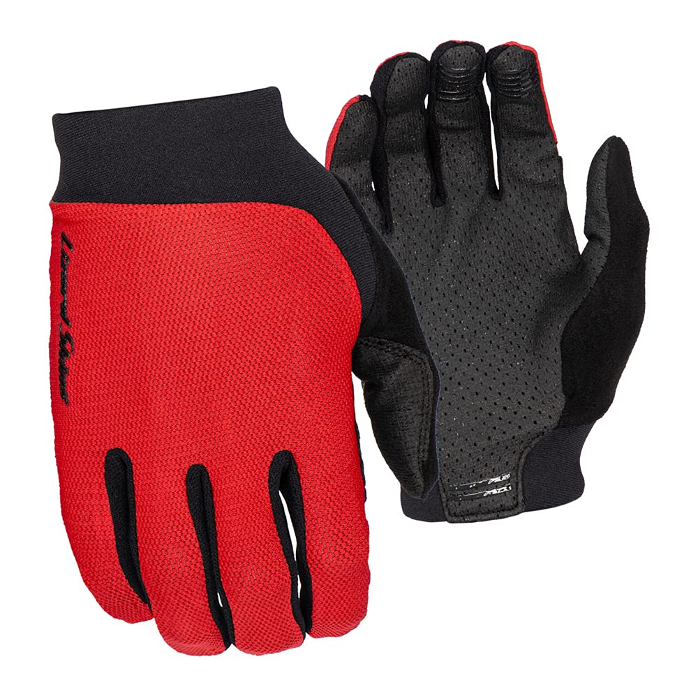 Lizard Skins Monitor Ignite Long Finger Cycling Gloves – 3 Colors Unisex Road Bike Gloves (Crimson RED, X-Large)