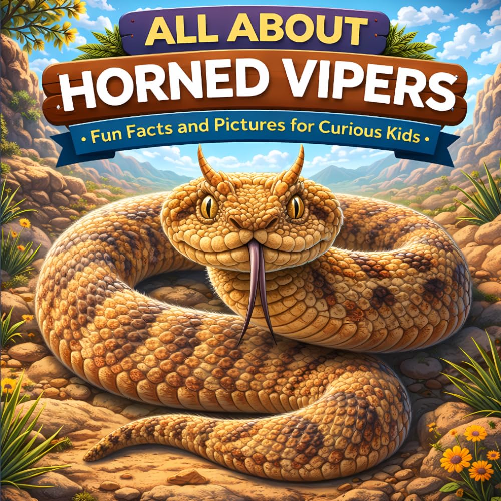 All About Horned Vipers: Fun Facts and Pictures for Curious Kids