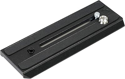 Manfrotto 509PLONG Video Quick Release Plate,Black