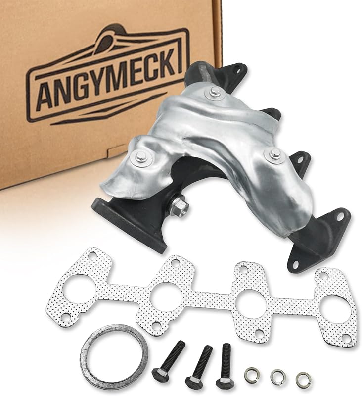 Exhaust Manifold & Gasket Kit Compatible with 1998-2000 Chevrolet S10 Pickup GMC S-15 Sonoma Isuzu Hombre Replace for 327-1853 674-400 24577409 8245574090