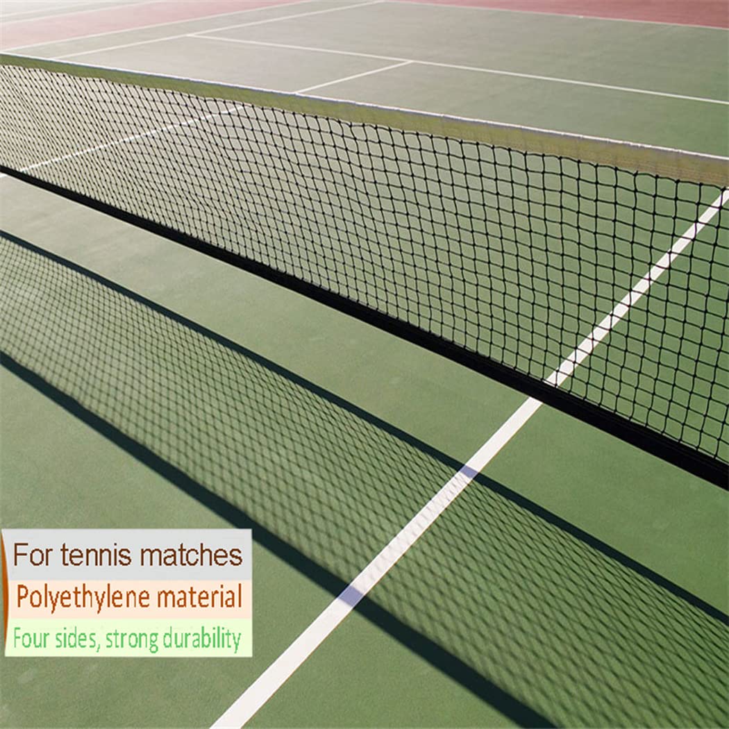 Rete da Tennis Professionale, Rete da Allenamento per Recinzione per campi da Tennis Standard Portatile con Borsa per Partite di Tennis in casa all'aperto, 12 * 3,3 Piedi