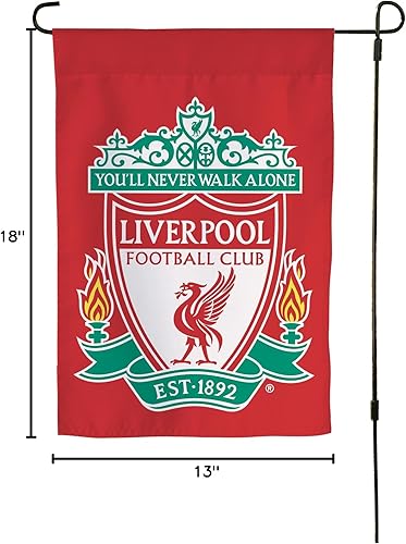 Miniatura 8 de Desert Cactus Liverpool FC - Bandera de jardín de fútbol y fútbol, 100% poliéster (bandera de jardín A)