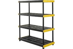 CX 4-Tier Heavy Duty Plastic Storage Units