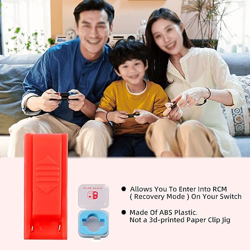 Miniatura 3 de Clip de papel DN para Nintendo Switch RCM herramientas de cortocircuito RCM Jig SX OS uso para el modo de recuperación NS utilizado para modificar