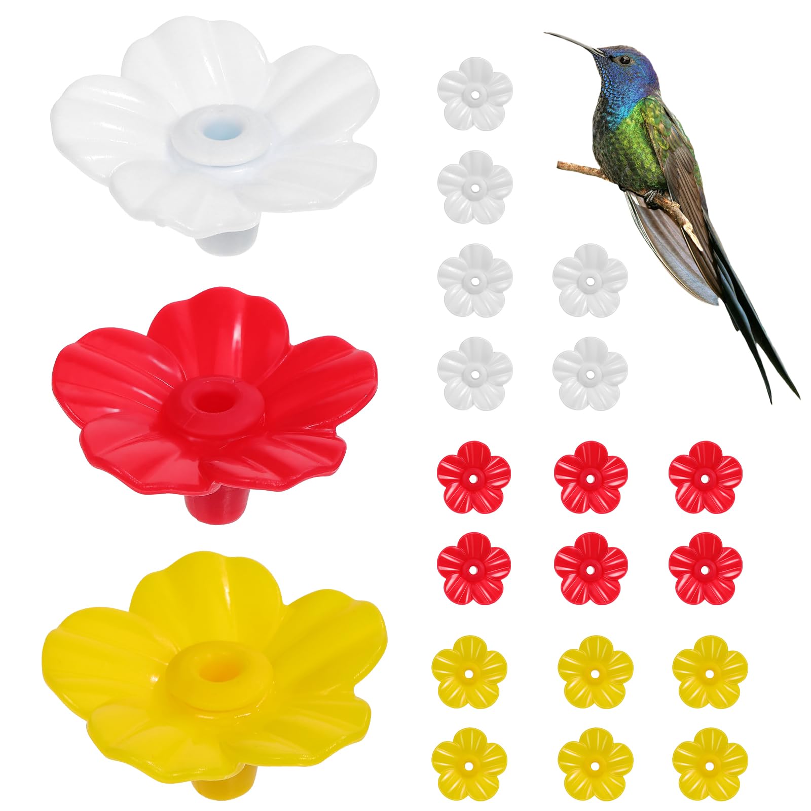 Comederos de colibríes de repuesto Sosoport accesorios para alimentar aves modelo V32317S16SL