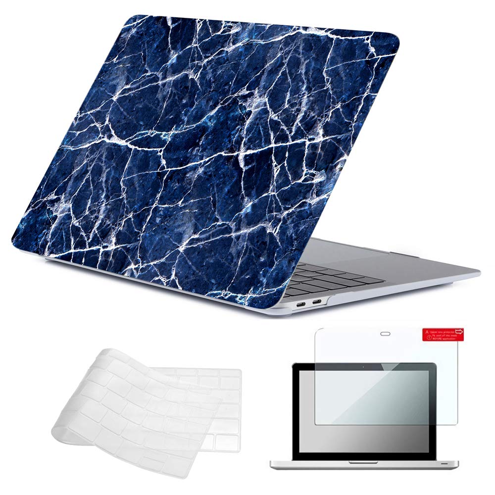 Se7enline Compatible with 13.6 MacBook Air Case M2 M3/M4 2022-2025 for Mac Air 13.6-inch A2681/A3113/A3240 Laptop Hard Shell Case with Keyboard Protective Cover & Trackpad Protector, Colorful Floret — view 25