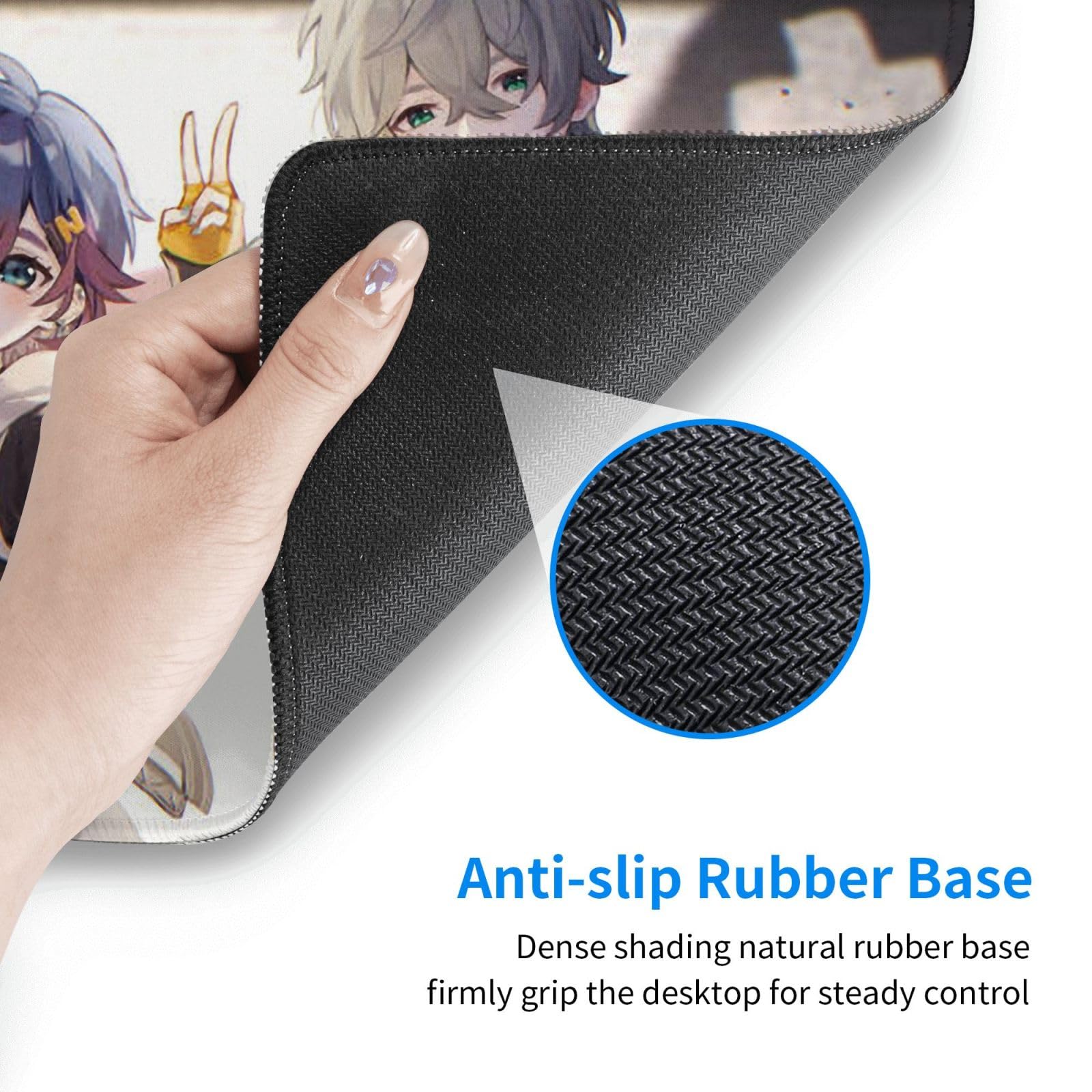 Amazon.co.jp: ゼンレスゾーンゼロ マウスパッド 大型 可愛い