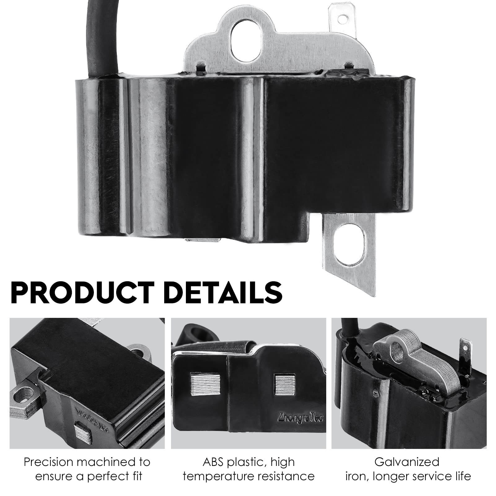 Bobine Allumage 4180 400 1308 Compatible Stihl - Pour Débroussailleuses FS87, FS130, HL100, KM130