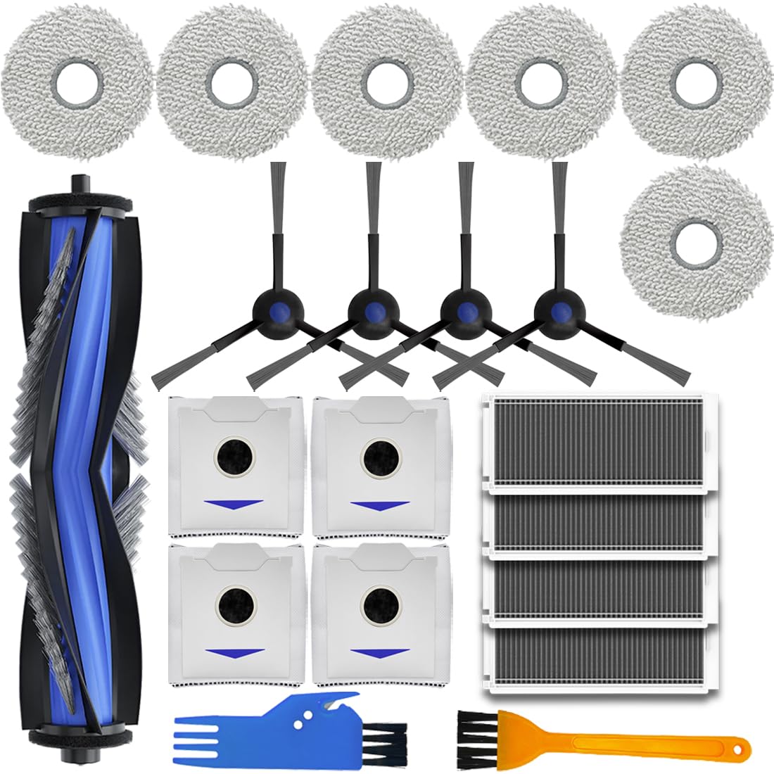 Accesorios de repuesto Electropan para aspiradora robot Ecovacs Deebot N30 Omni N30 PRO Omni Accesorios Ecovacs Deebot N30 Pro Omni Piezas de repuesto Ecovacs Deebot N30 Omni