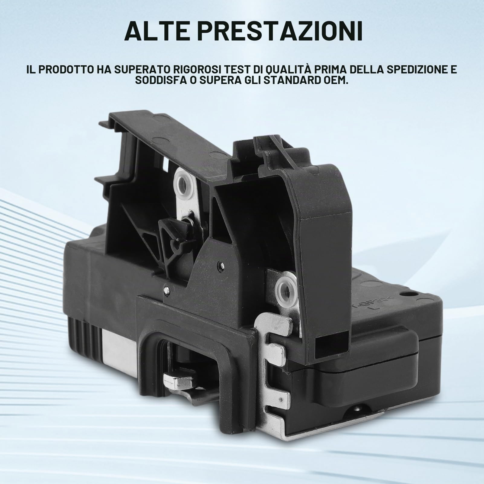 Serratura anteriore sinistra 13203899 per Corsa C 2000 – 2012 Meriva A 2003 – 2010 – Serratura a 8 poli anteriore sinistra