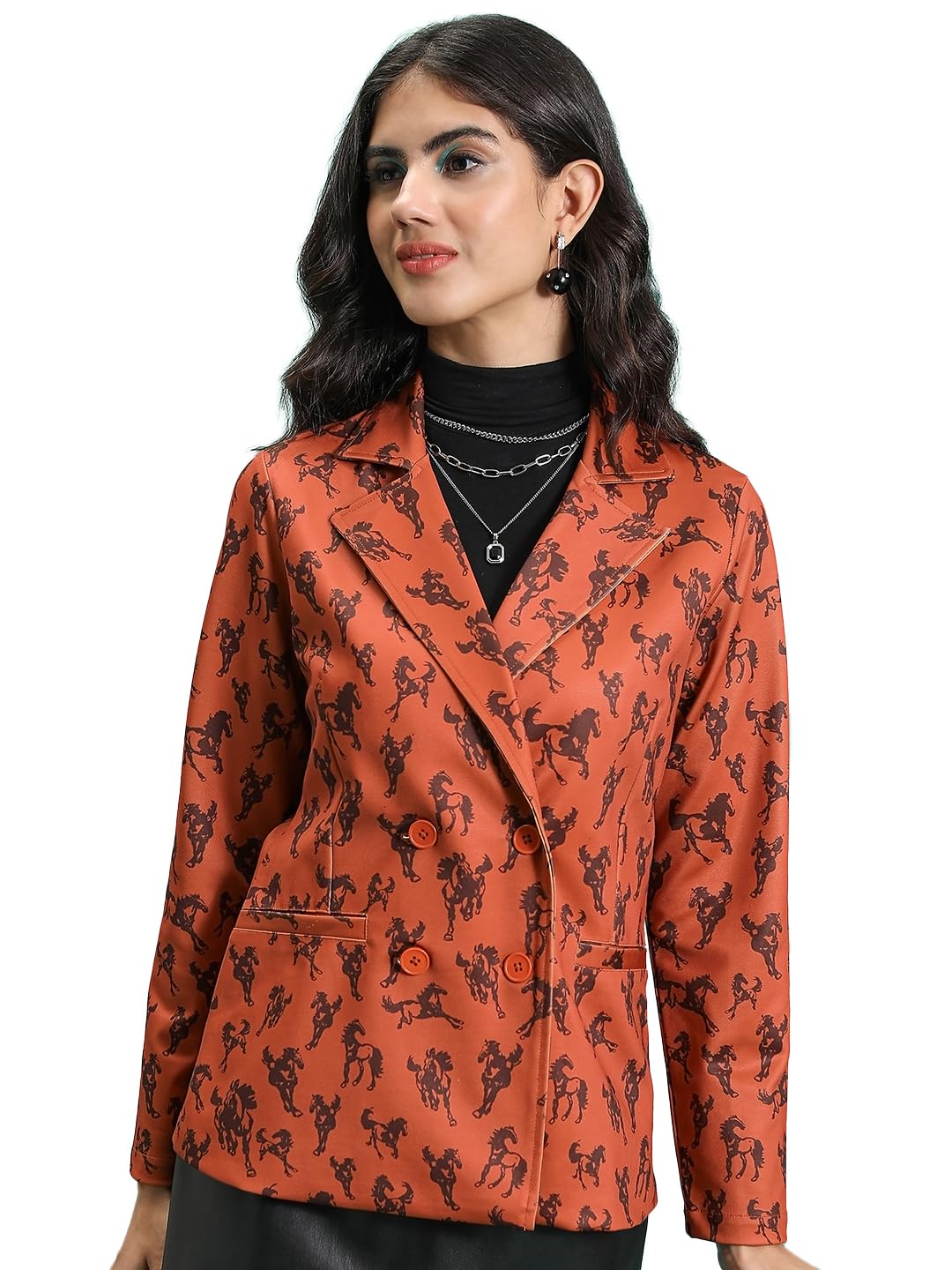 tokyo talkies Women's TTBL000038 Blazer-picture-29