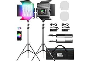 Lume Cube Studio Panel Lighting Kit | Enhanced Photography and Videography Light Pro Kit