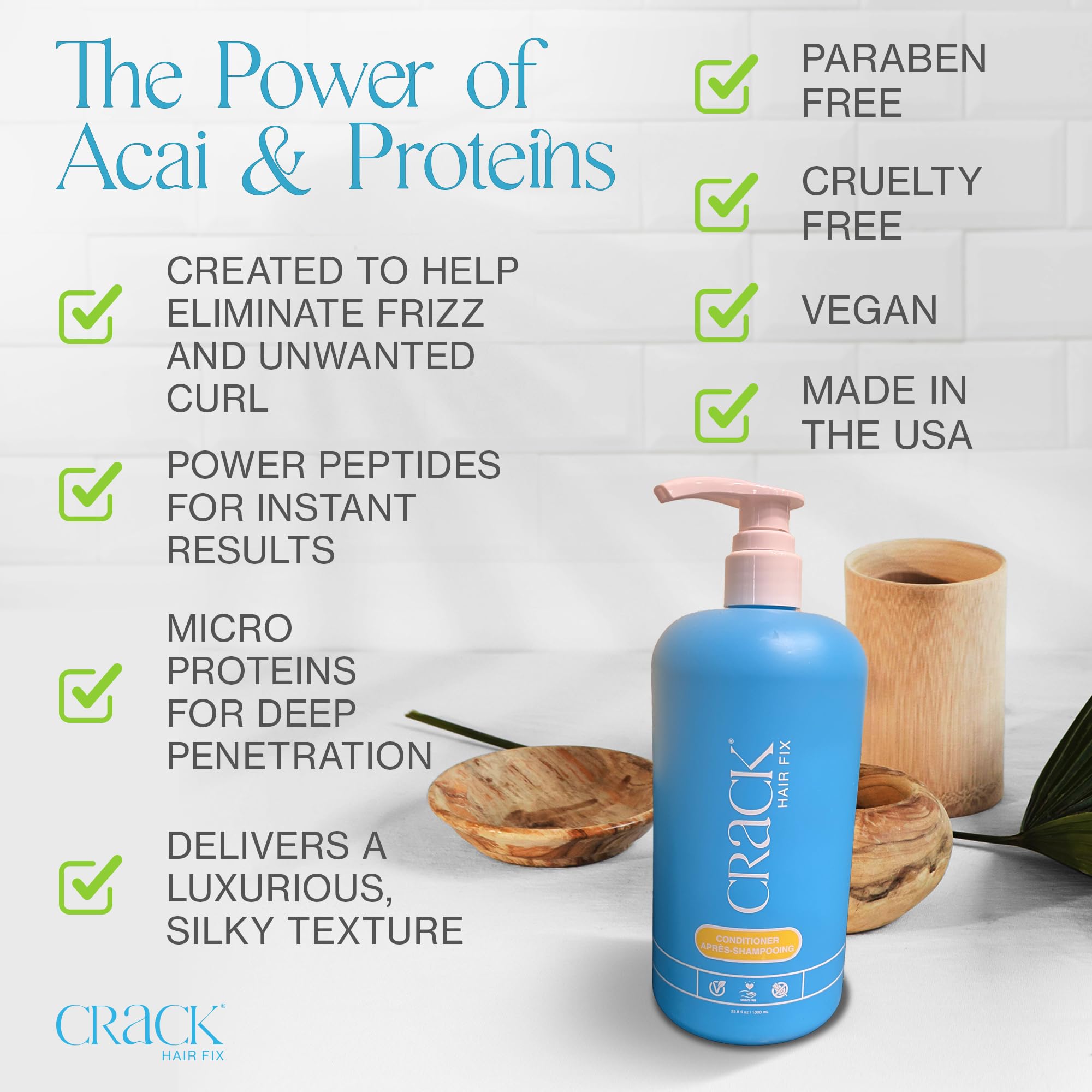 Crack In Treatment Acondicionador, 1000 ml
