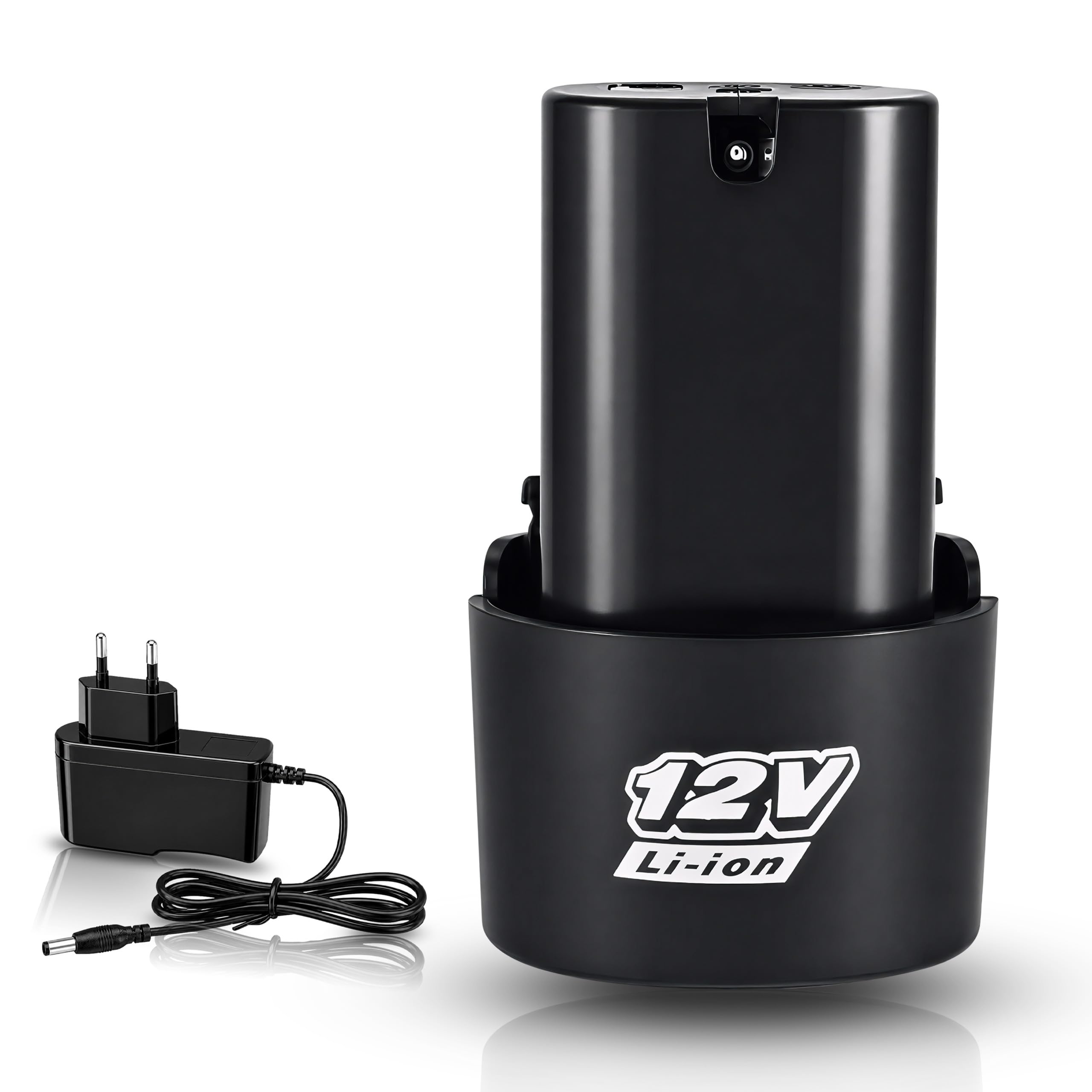 TOMAHAWK® 12V Battery & Charger Combo Kit | TBA-1500 1.5Ah Lithium-Ion Battery + CHA-500 0.5A Charger | Compatible with Cordless Drill, Screwdriver, Car Washer & Power Tools | Battery + Charger Set-image-24