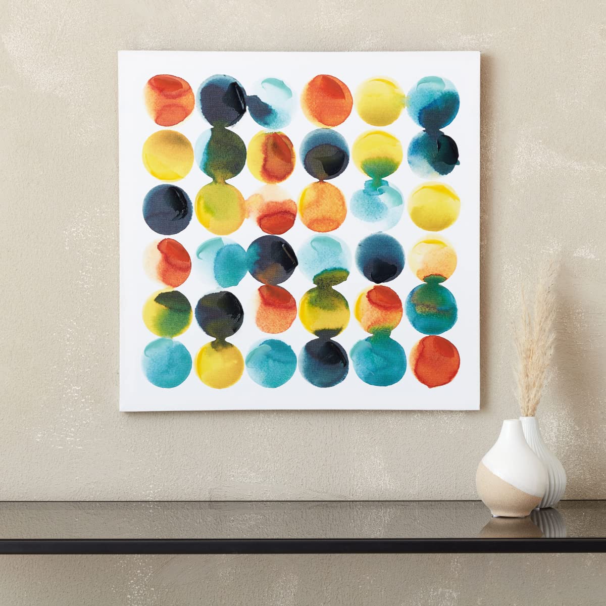 Homebox Cera Gamet Framed Wall Art 50 x 50 Cm Multicolour