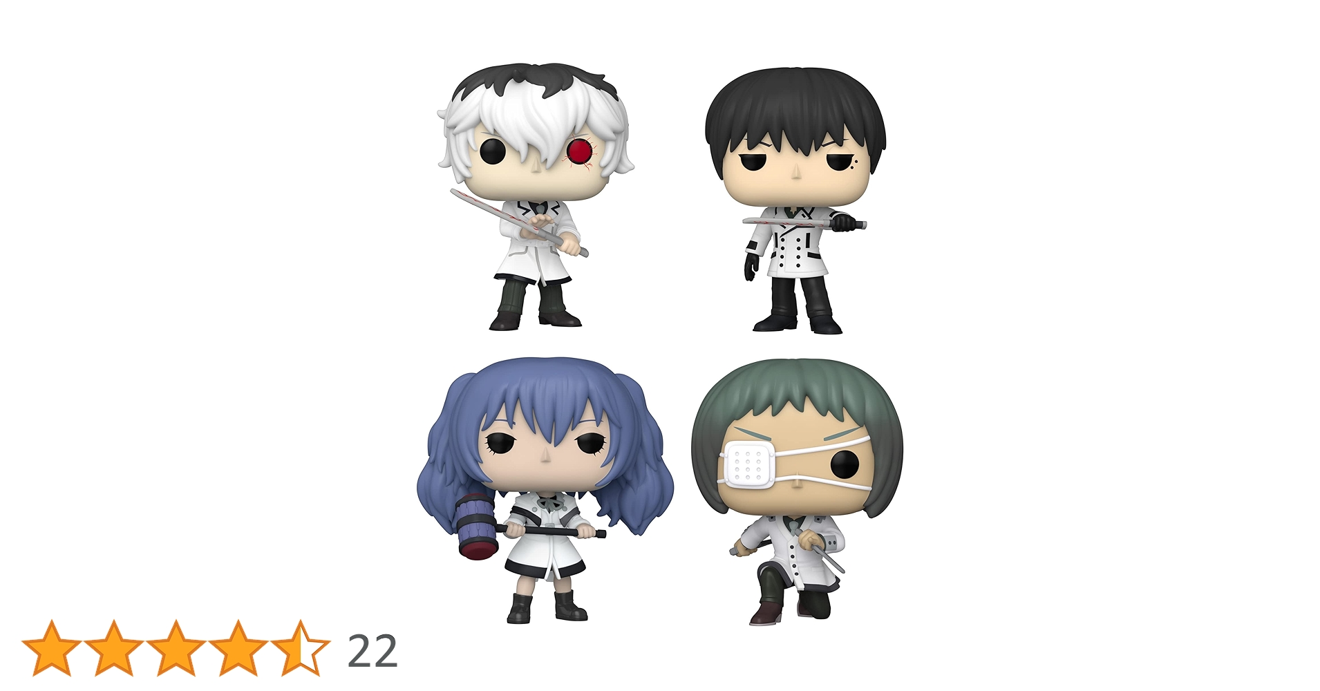 Funko Pop! Animation: Tokyo Ghoul Collectors Set - 4 Figure