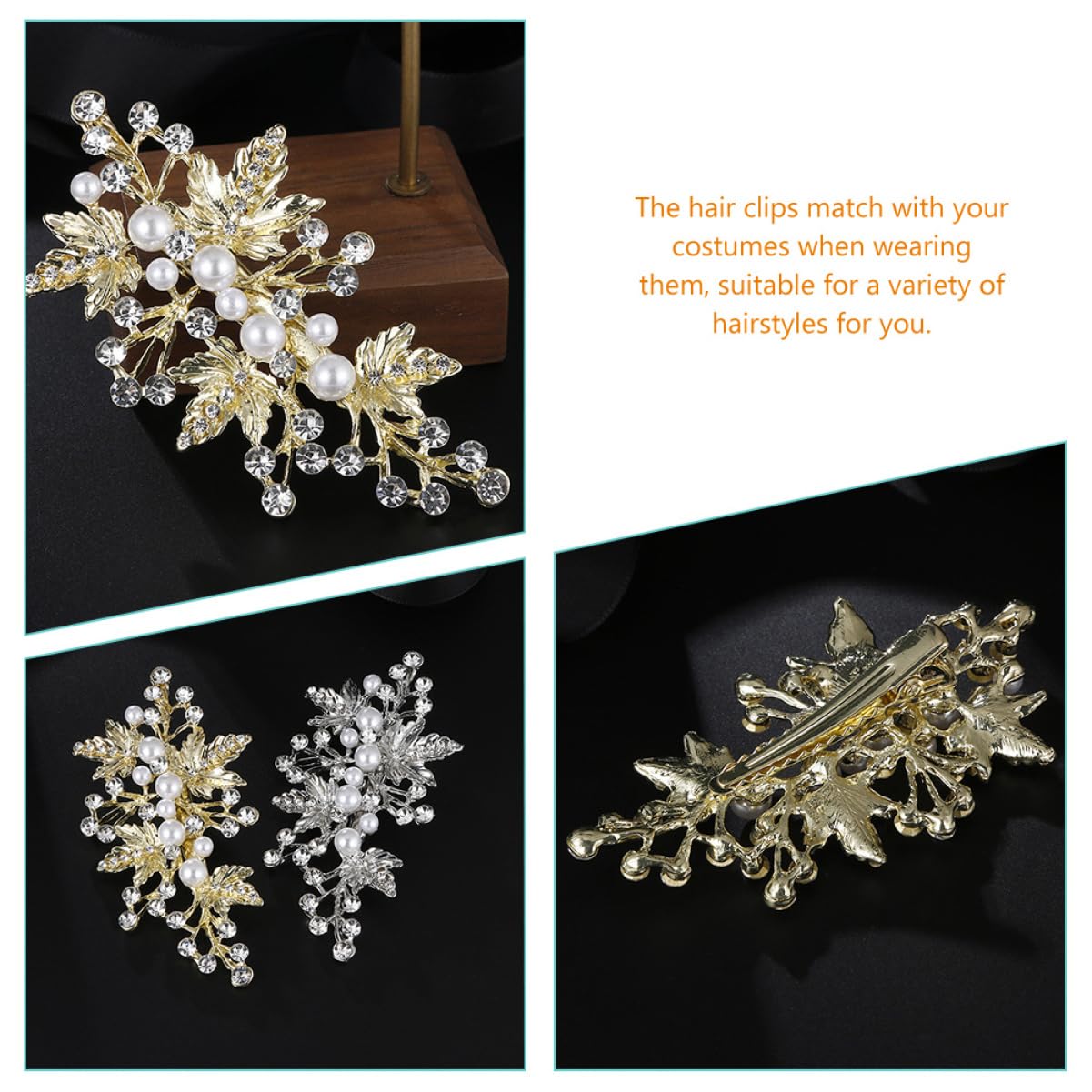 Beavorty 10stücke Perlen Haarnadeln Braut Haarclip Design Mit Glitzer Für Hochzeitsfeiern Partys Feste Und Besondere Anlässe Stabil Und Haarschonend